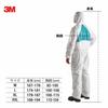 3M Chemical Protective Clothing 4520 L, Lightweight Breathable EN Standard Compliant (Type 5/6)