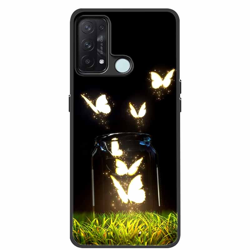 For Oppo Reno5 A 5G Case 6.5'' Silicone Cute Cats Soft TPU Phone Cases for Oppo Reno 5A 5G Protective Back Cover Reno5A 5 A Cool