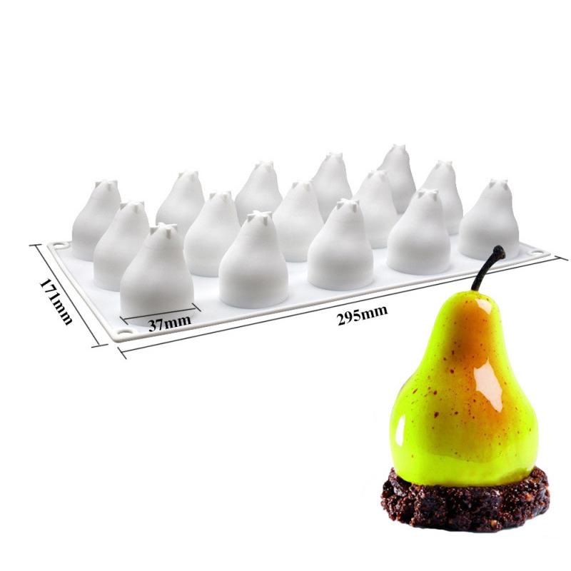 Mango Silicone Cake Mold for Fruit Mousse Homemade Dessert Pastry Bakeware  for Birthday Party