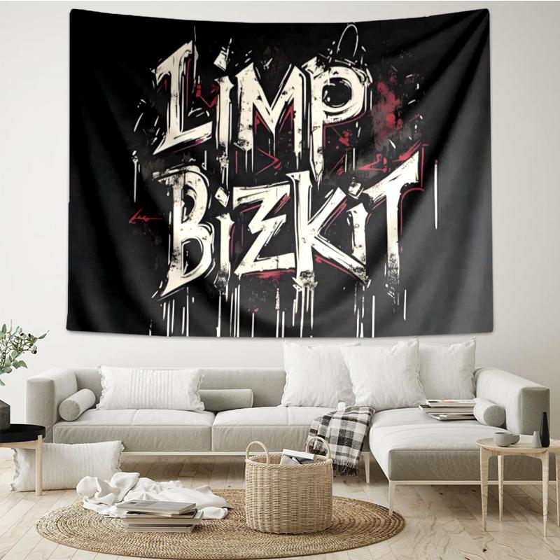 Limp Bizkit Wall Hanging Tapestry Wall Cloth Tapestries Decor Wall Bedroom Decoration