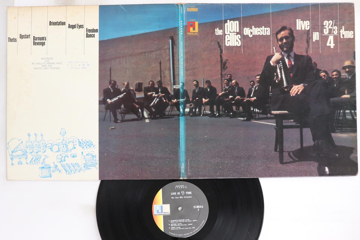 

LP Record DON ELLIS - Live In 3⅔/4 Time ST20123 World Pacific J 1967 US Jazz Used