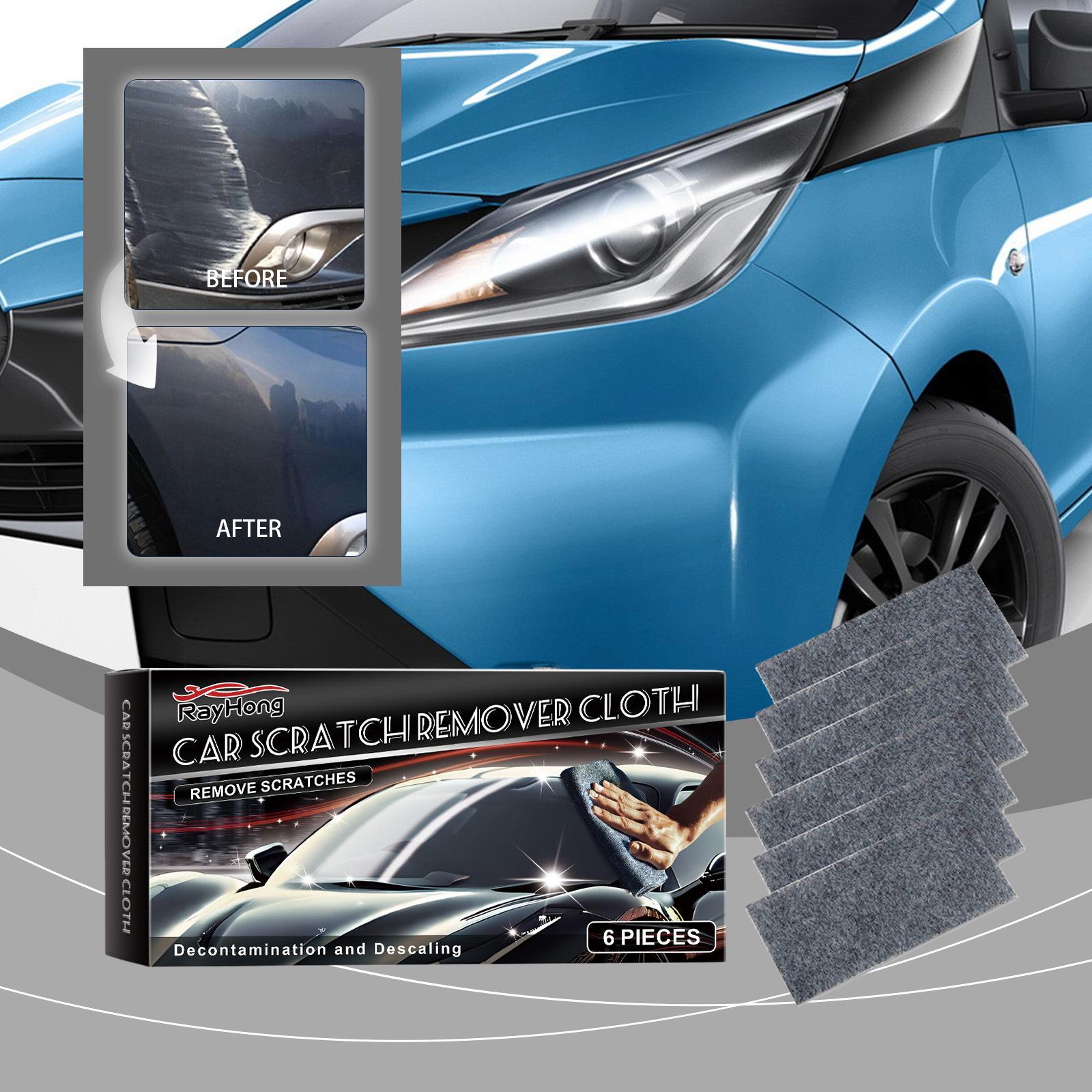

Rayhong Nano блестящая ткань, аксессуары для ремонта автомобильных царапин, многофункциональная нано-волшебная ткань для удаления царапин, ремонт царапин, водная полировка 6pcs