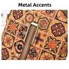 Women Fashion Bohemian Style Printed Phone Bag Ethnic Style PU Leather Single Shoulder Bag Luxury Versatile Handbag For Ladies