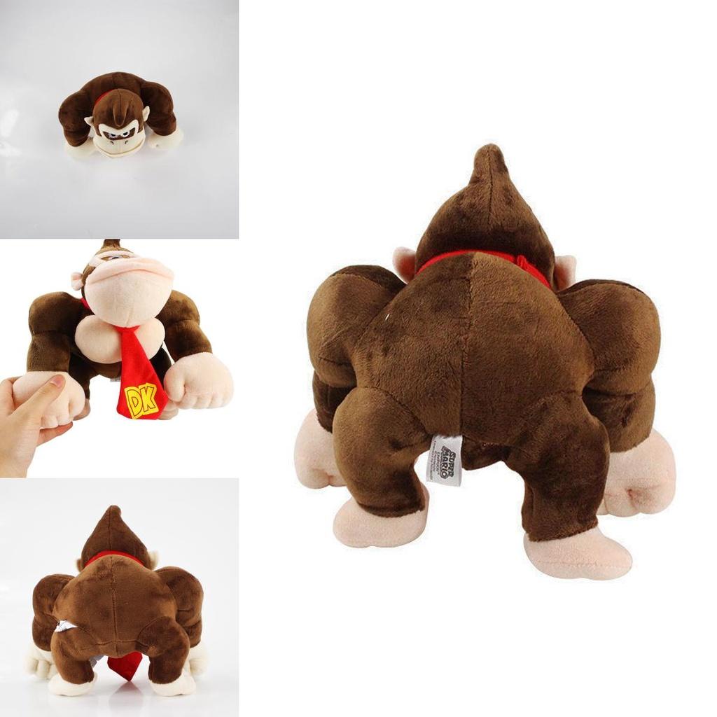 98inch Donkey Kong Super Mario Bros Plush Toy Soft Stuffed Animal Doll Kid Gift
