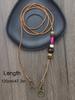 Detachable Hand-beaded Phone Lanyard Retro Neck Slant Phone Accessories
