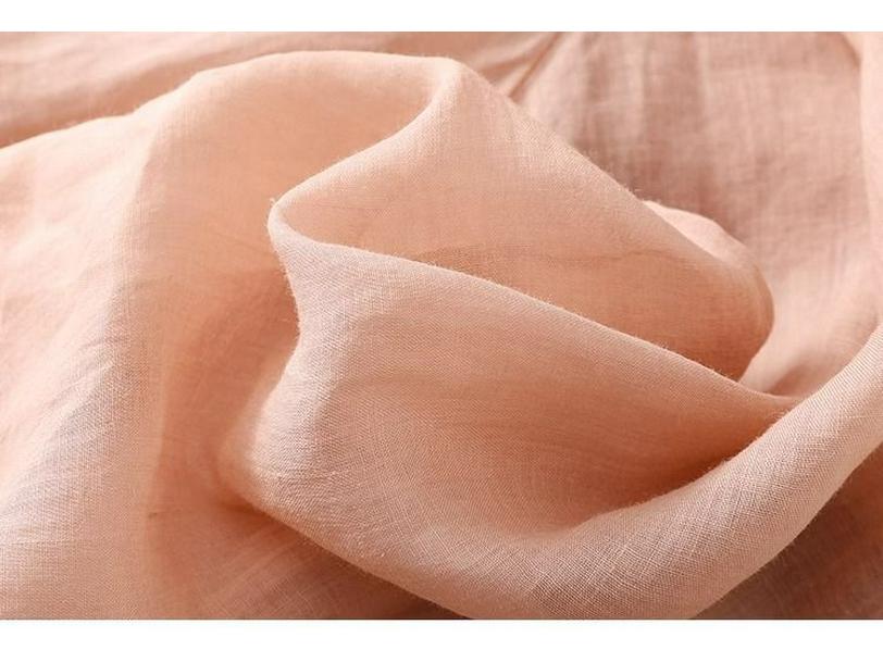 2025 Summer Women's V-Neck Cotton Linen Embroidered Loose Short Sleeve Plus Size Top