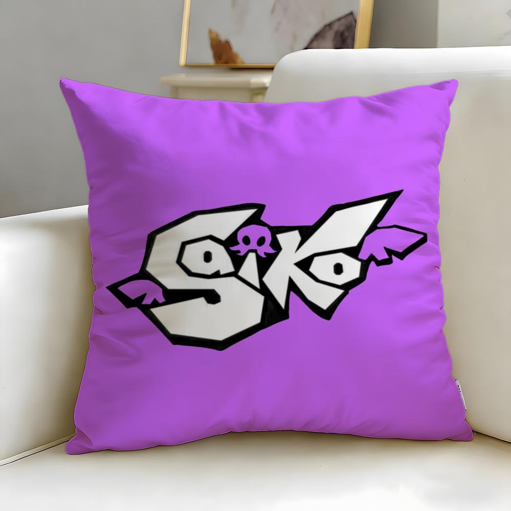 popular singer Saiko Cushion Cover Soft  EasyWash Pillow Case  Versatile for Couch Bed Travel and Office 30X30cm