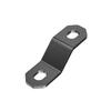 Kaedear Motorcycle Universal Stainless 2mm Universal Set of Custom Brackets X 2 X 20 X 17 X Brackets, Steel, Thick, Fit, 2, (KDR-YX-Z45-2M8) (M8