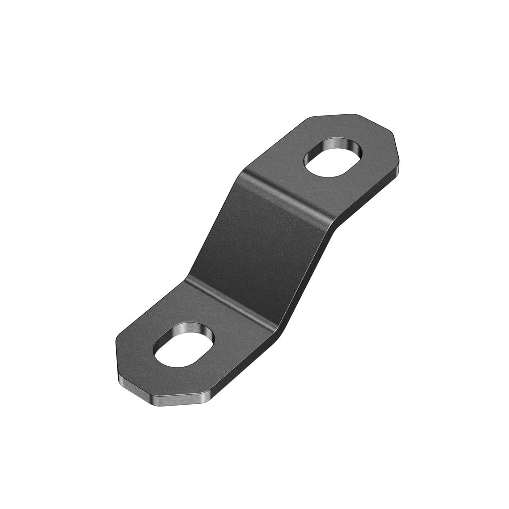 Kaedear Motorcycle Universal Stainless 2mm Universal Set of Custom Brackets X 2 X 20 X 17 X Brackets, Steel, Thick, Fit, 2, (KDR-YX-Z45-2M8) (M8