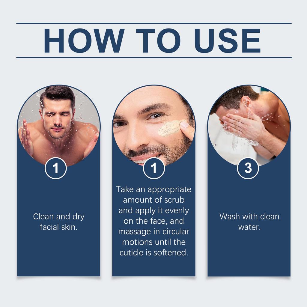 Charcoal Facial Scrub Gentle Exfoliation Comfortable Cleansing Face Moisturizing Moisturizing Scrub