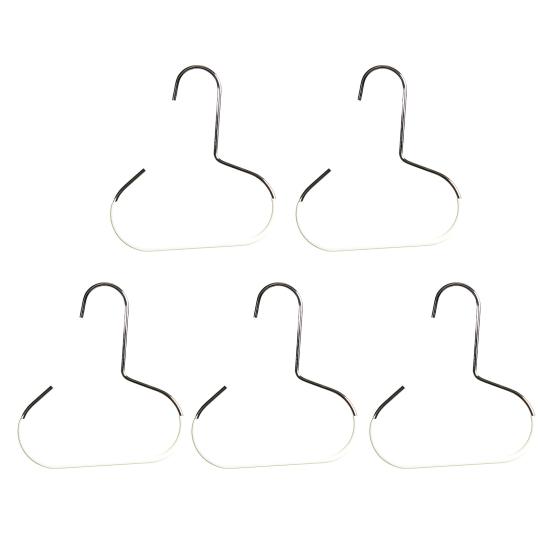 3/5 Stück Aufbewahrungsregal Robuste Konstruktion Rostbeständig Rutschfest Mantelbügel Hüte Schals Gürtel Krawatten Geldbörsen Schrank Aufbewahrungsorganisator