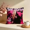Fashion AAvril Lavigneing Cushion Cover Stylish Washable Pillow Cover Ideal for Couch Bedroom Car Decoration