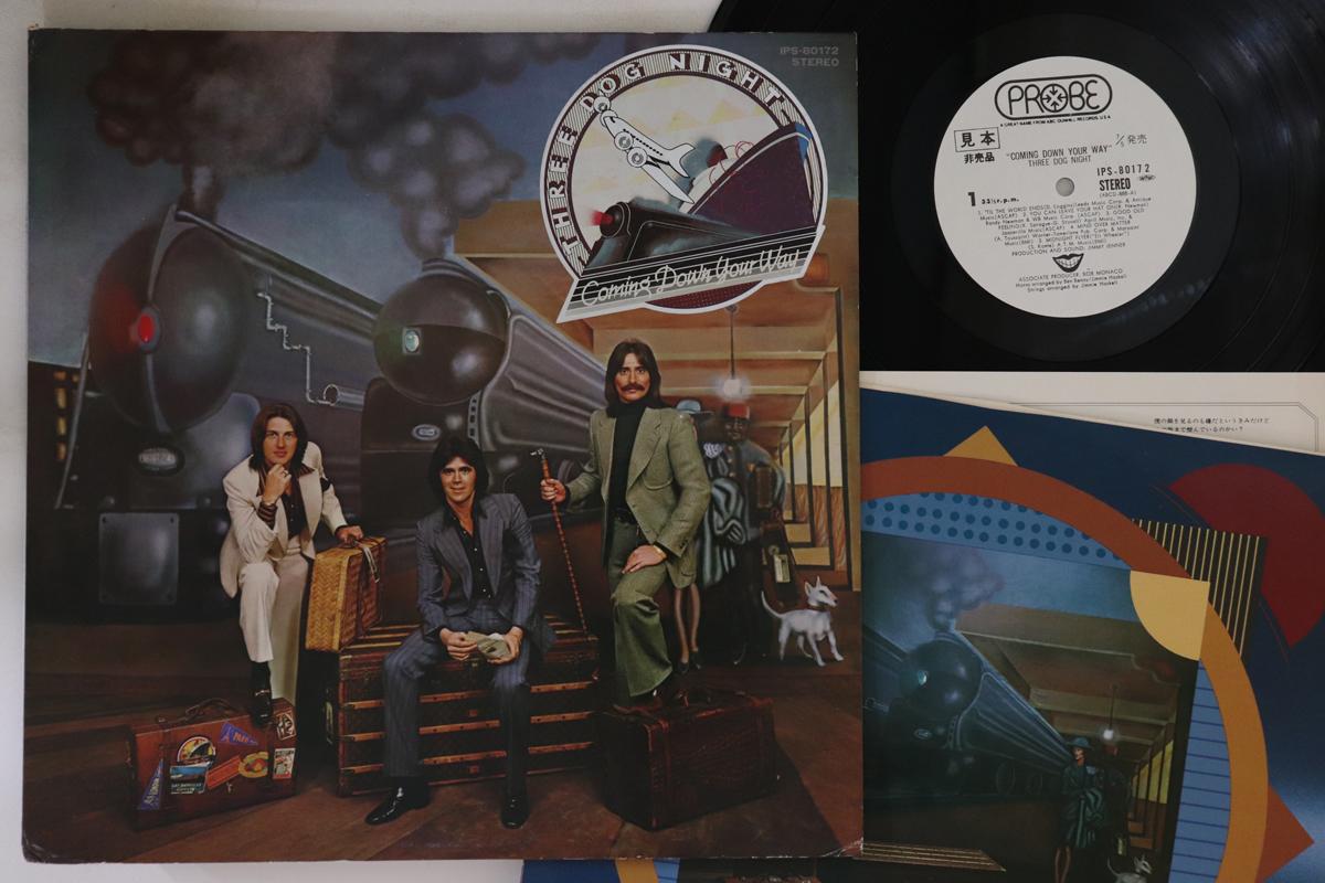 

LP Пластинка THREE DOG NIGHT Coming Down Your Way IPS80172PROMO PROBE 1975 Япония Рок Б/У