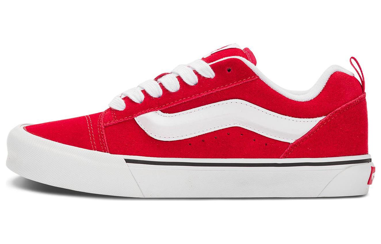Vans Knu Skool Красный Белый VN0009QCJV6 34.5