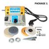 220V Polisher for Bench Grinder Polishing Adjustable Speed Polishing For Woodworking Machine Motor Tool Lathe Grinder Set 350W