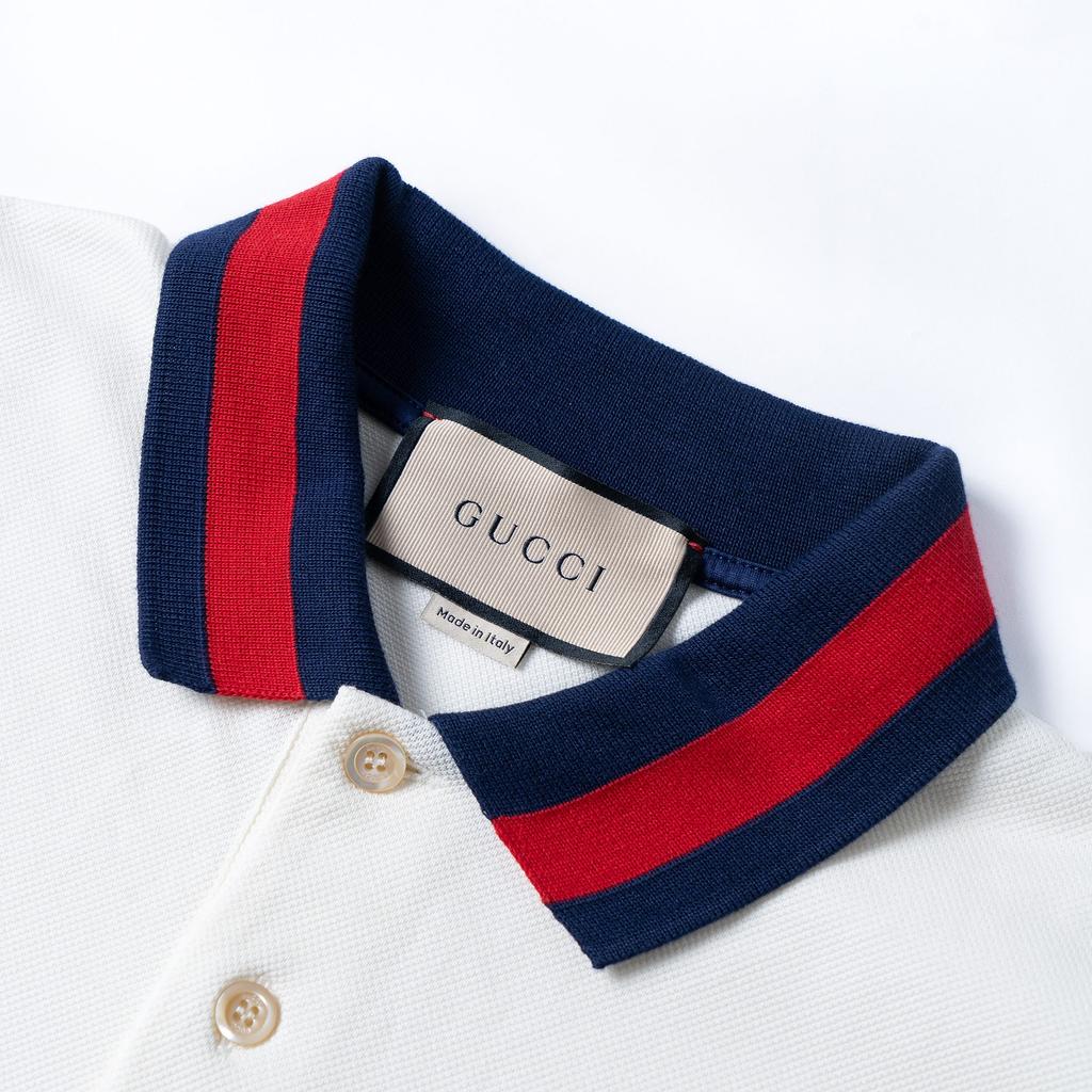 Gucci Stretch Piquet Polo Shirt 701735-XJELJ-9750