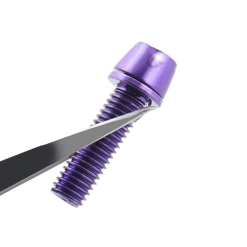 6ks Šrouby na řídítka horského kola M5X17Mm Šrouby představce kola pro silniční kolo Řídítka Barevné šrouby