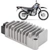 Voltage Regulator Rectifier 3TJ‑81960‑02‑00 Aluminium Alloy ABS OEM Rectifier Replacement Fit for XT225 XT250 TTR 225 TTR 250 TW200 XJ600S