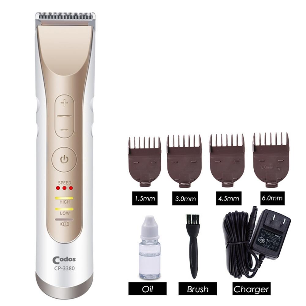 Codos CP3380 Mi Pet Trimmer Shaver Rechargeable Cat Dog Clipper Electric Pets H Cutter Groomg Hcut He Steel Bde
