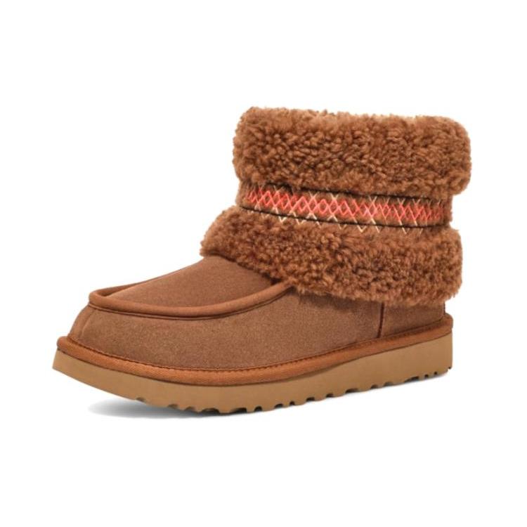 UGG Mini Heritage Braid Hardwood Women's 1148930-HWD