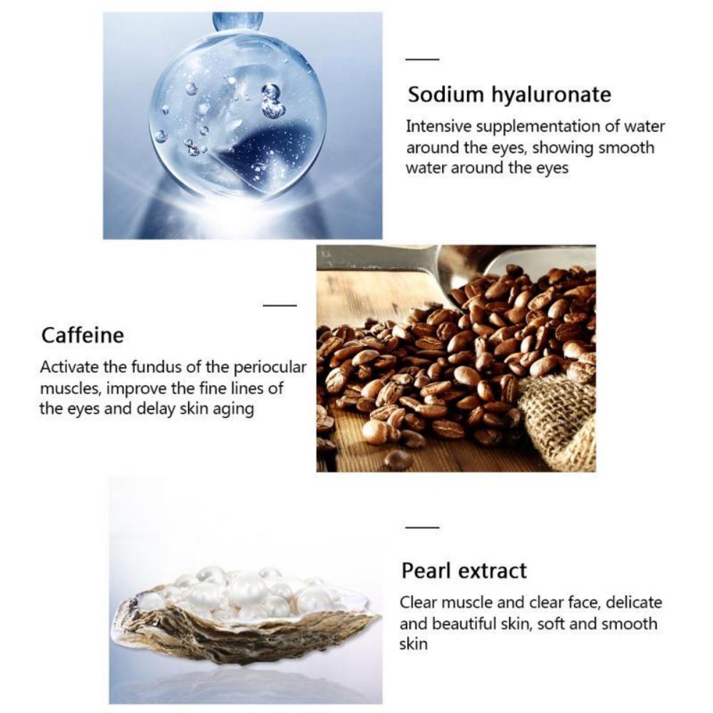 Hyaluronic Acid Roller Eye Essence Anti-puffiness Dark Circles Firming Skin Eye Serum Eye Care