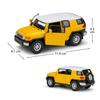 1/36 TOYOTA FJ Crusier Toy Car Model for Children Welly Diecast Off-Road Miniature Vehicle Pull Back Collection Gift for Kid Boy