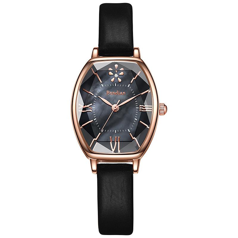 

Новый Изысканный Дизайн Циферблата Женские Часы Модные Элегантные Кожаный Ремешок Женские Наручные Часы Часы для Девочек Подарок Relogio Feminino