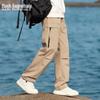 Mark Fairwhale Herren Techwear Lockere Gerade Schnitt Casual Hose