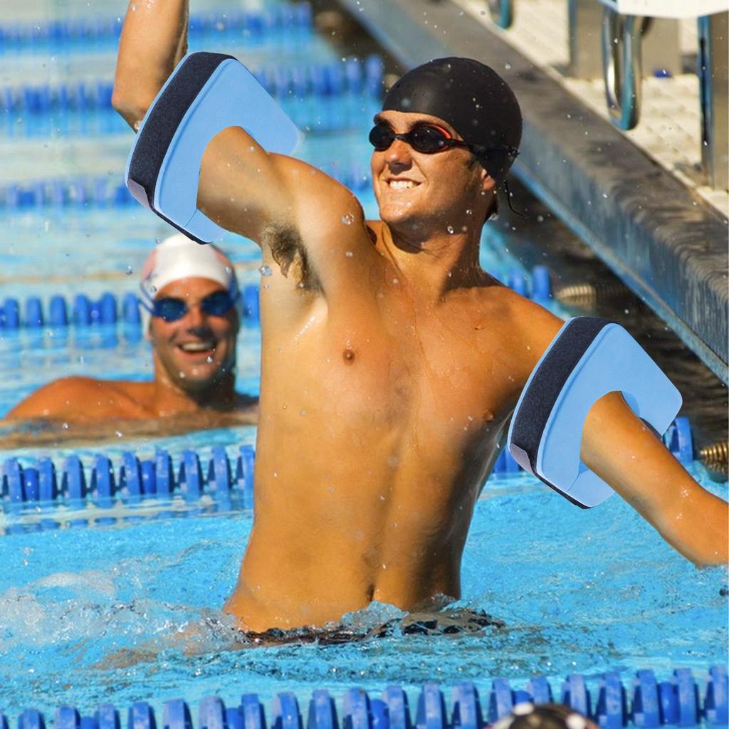 1 Pair Foams Swim Aquatic Cuffs Water Aerobics Float Hoop Ankles Arm Belt Adjustable Sleeves Bands For Water Exercise Fitness