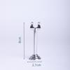 U Shape Name Card Display Stand Stainless Steel Picture Clips Name Card Holder  Table Accessories
