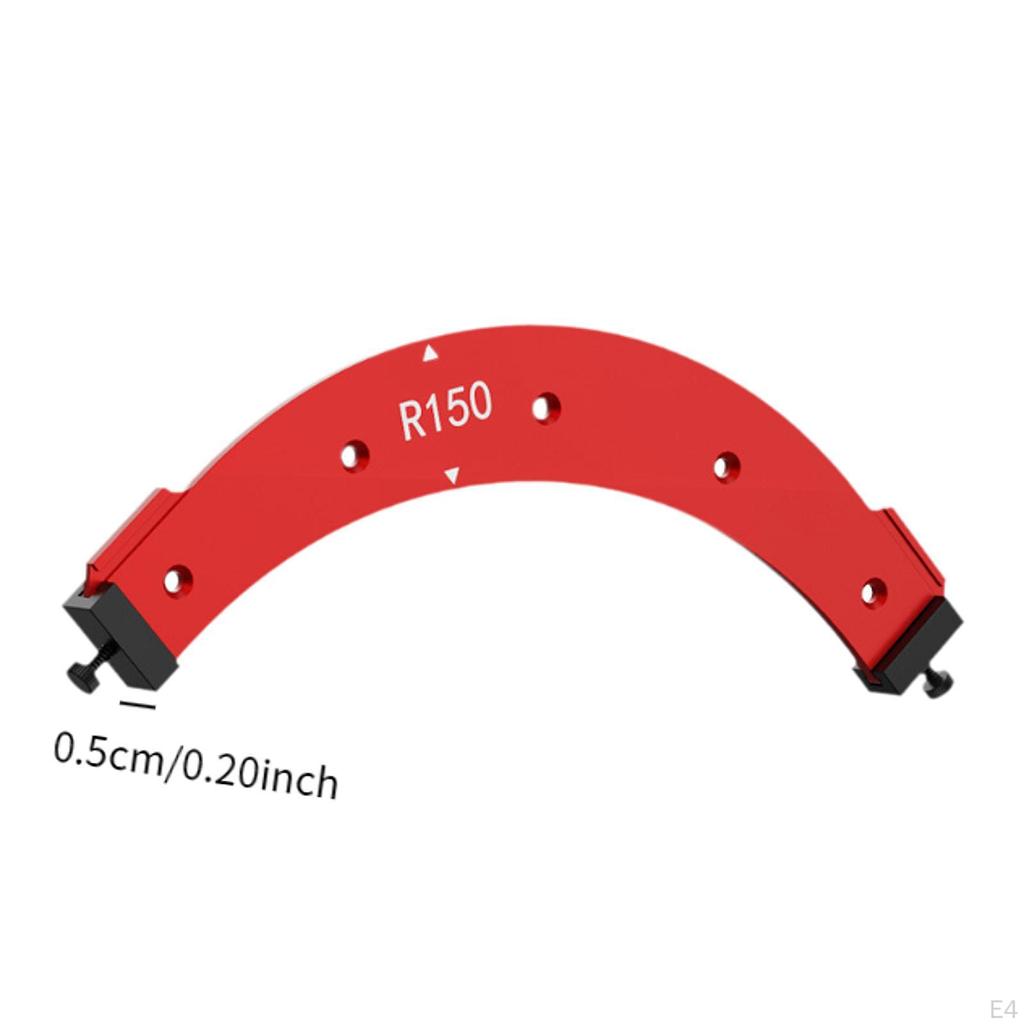 Corner Template Wooden Board Curved Cutting Auxiliary Tool Accessory