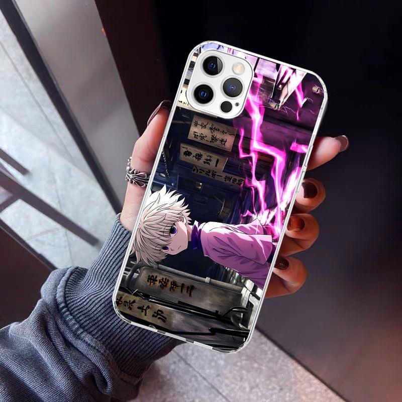 

Huner X-Hunters Killua Phone Case For iPhone 17 Air 16 15 Pro Max 14 Plus 13 Mini 12 11 Cover 7 8 SE Silicone Shell Print Fundas iPhone 16 Pro