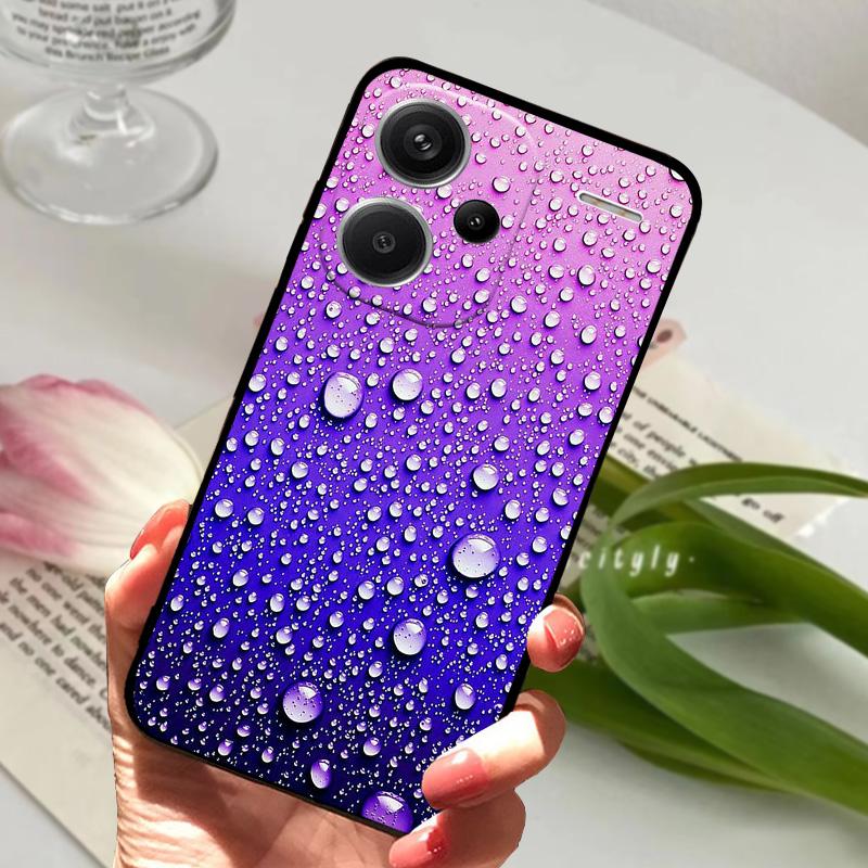 Voor Redmi Note 13 Pro Plus Hoesje 13 Pro+ Zacht TPU Siliconen Telefoonhoesje Voor Redmi Note13 13 Pro 4G 5G Nieuwe Populaire Mode Beschermer