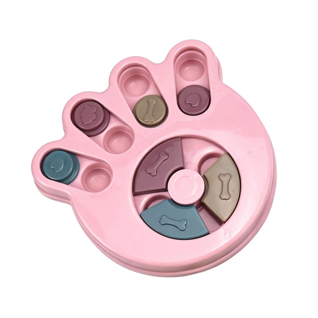 Dog Slow Feeder Bowl Interactive Puzzle Toy for Hiding and Slow Eating