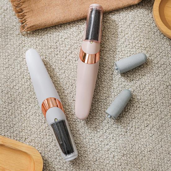 Lixa Elétrica para Pés Recarregável Removedor de Calos para Remoção de Pele Morta Esfoliante Ergonômico para Pés Portátil Lima para Pés para Pés Lisos Cuidados de Spa em Casa