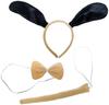 Dog Costume Set: Headband, Tail, Bow Tie