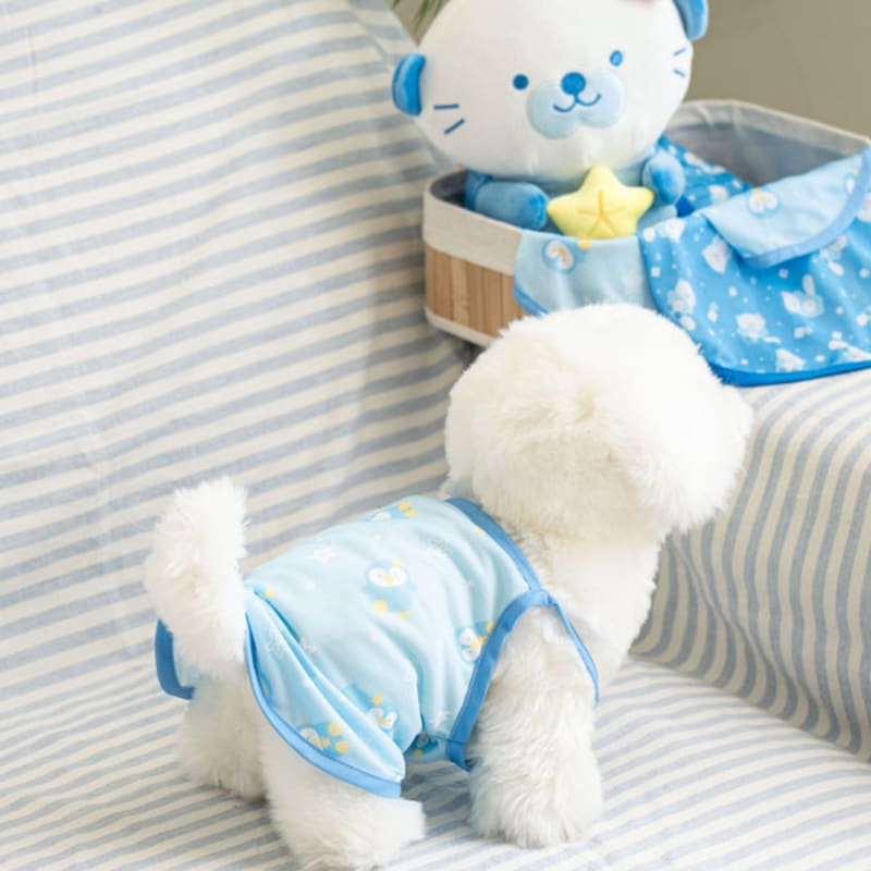 [Haustier] Cooles Sommer-T-Shirt, ärmellos, Größe S