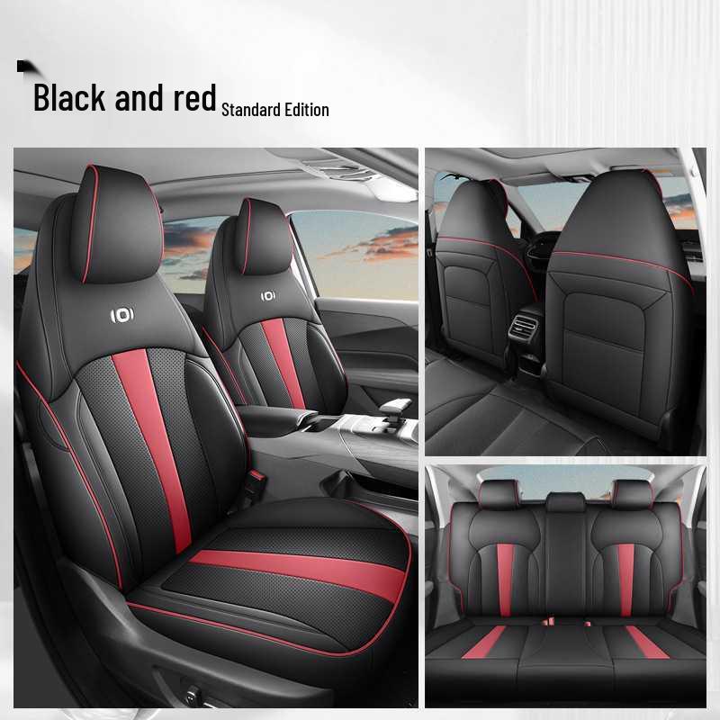 Qiyuan A05 Five-Seater Leather Car Seat Cushion - All-Season Universal Cover A05 Dedicated