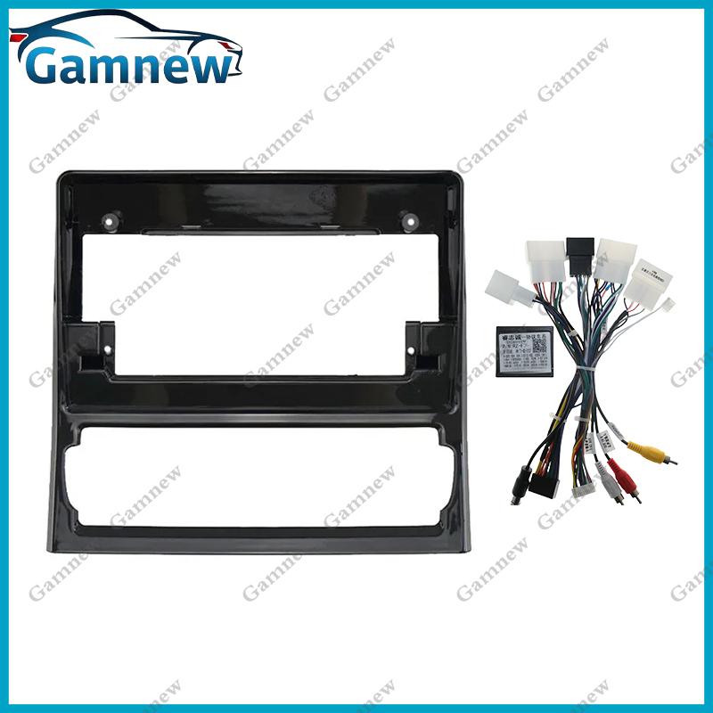 10 Inch Car Frame Fascia Adapter Canbus Box Decoder Android Radio Dash Fitting Panel Kit For Toyota innova 2022-2025