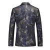 2026 Spring Autumn Fashion Blazer Men Casual Boutique Business Wedding Suit Men Flower Dress Jacket Coat Male Slim Fit Blazer