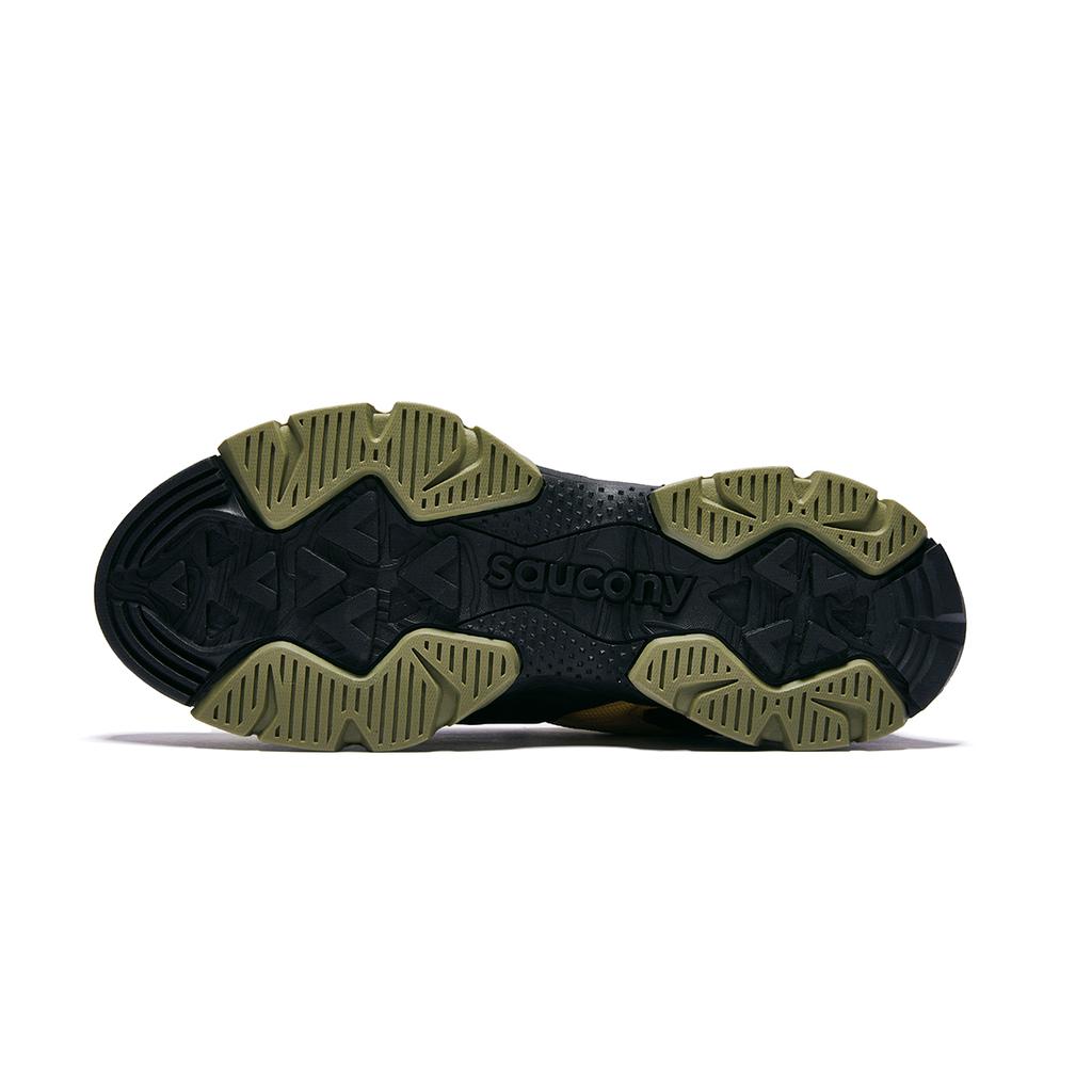 SAUCONY MTX RE Outdoor Versatile Comfortable Non-Slip Durable Low-Top Lifestyle Shoes Unisex Sneaker Black Yellow S79056-1