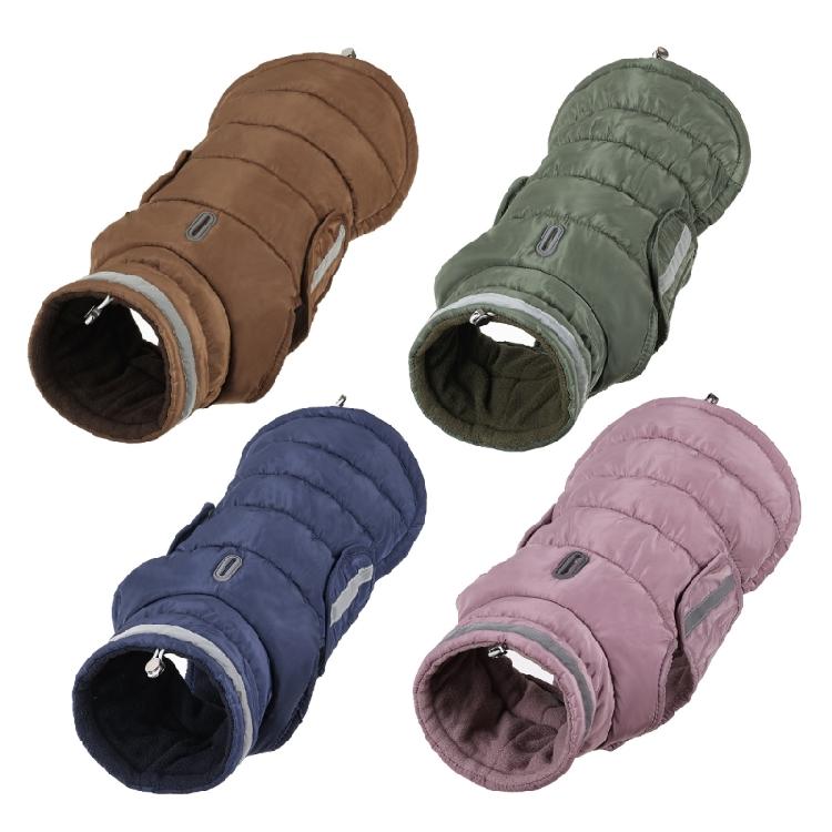 Winter Small Media Dogs Coat Windproof Warm Dogs Garments Cold Weather Coat for Middle to Large Breeds Dogs
