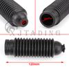 2 Pcs Gear Rack and Pinion Bellows Kit Rubber Gear Boot Cover For Steering Gear Rack and Pinion UTV ATV Buggy Go Kart Golf Bike