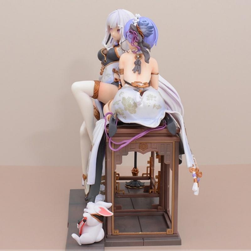 Re:life In A Different World From Zero Rem Emilia Chinoiserie Kleidung Figur Modell Sammlung Schreibtischdekoration Schmuckstücke Geschenke