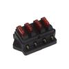 Universal Car Truck Vehicle 4 Way Circuit Automotive Middle Sized Blade  Box Block Holder