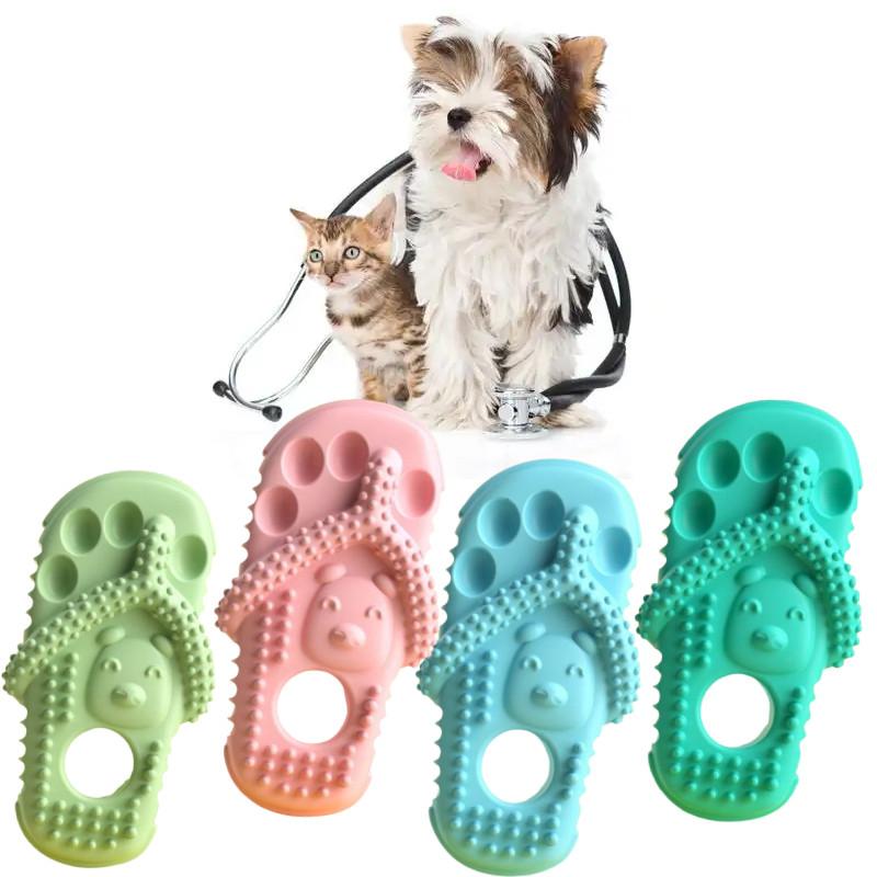 Tpr Chew Shoes Pet Toy For Dogs And Cats With Tooth Cleaning Features Suitable For Play