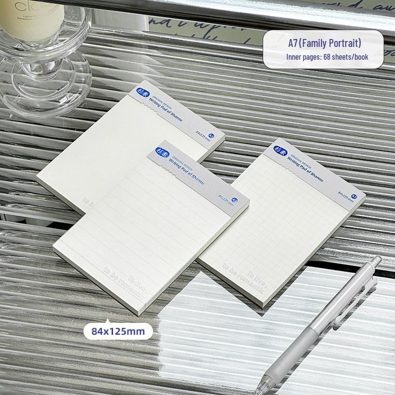 Tearable Portable Small Notebook Planner with Sticky Notes and Memo Pad