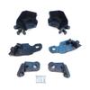BHL550+BHL551 Scheinwerferhalter Halterung Reparaturhalter Lasche Satz Linke Rechte Seite für Fiat Doblo MK2 263 Facelift 2015-2022 51974244 51974243