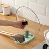 Spoon Rest For Stove Top, Multifunctional Foldable Pot Lid Holder, Pan Pot Cover Lid Racks For Kitchen Gadgets Shelf Stand Holder Home Utensils