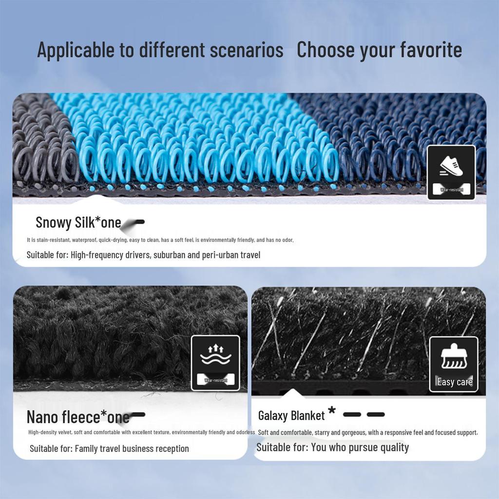 Zeekr X 2026 Full Coverage TPE Car Floor Mats - Custom Fit Carpet Accessories